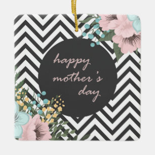 Eleganter floraler Muttertag   Ornament