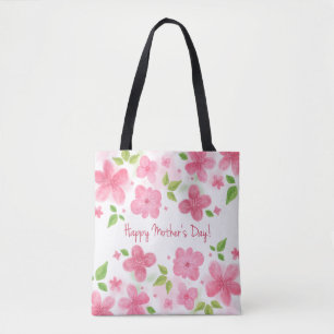 Eleganter floraler Muttertag   Tasche