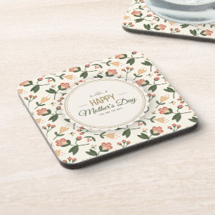 Eleganter floraler Muttertag UNTERSETZER