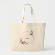 Eleganter floraler Schmetterling Roségold – Person