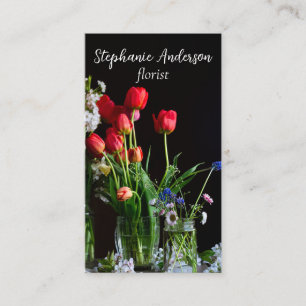 Eleganter Florist Visitenkarte