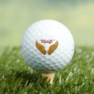 "Eleganter Flug" Golfball