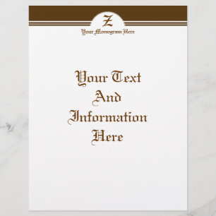 Eleganter Flyer