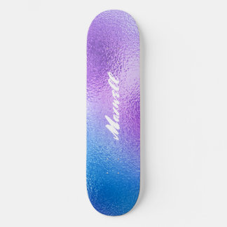 Eleganter Foil Ombre Gradient Skateboard