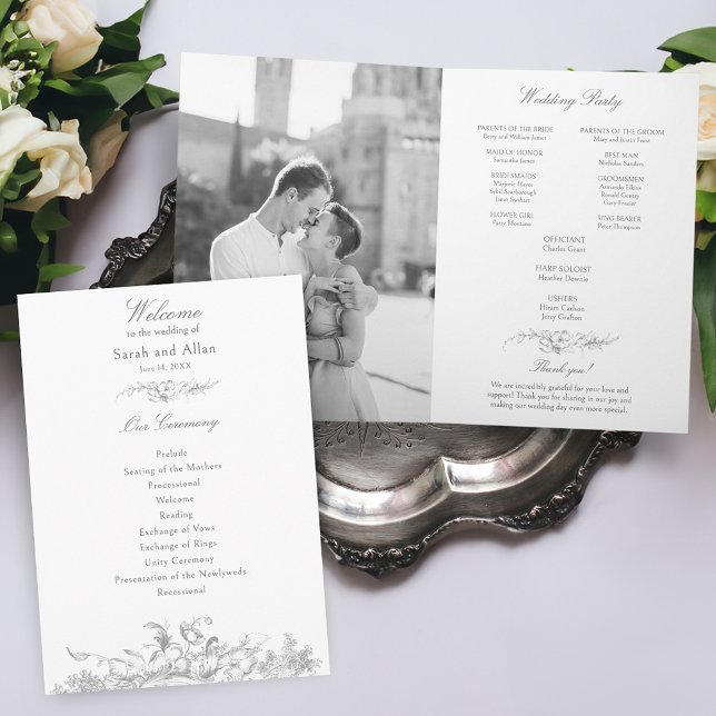 Eleganter französischer Rokoko Floral Programm (Von Creator hochgeladen)