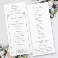 Eleganter französischer Rokoko Floral