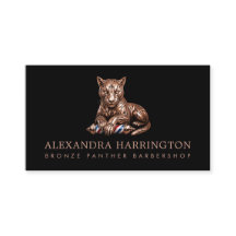 Eleganter Friseursalon Roségold-Panther-Friseursta