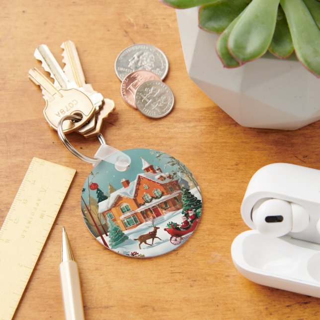 Eleganter, fröhlicher Schlüsselanhänger (Schreibtisch)