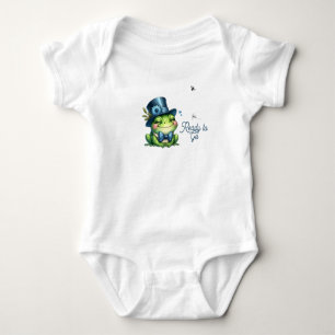 Eleganter Frosch - Fertig zum Loslegen Baby Strampler
