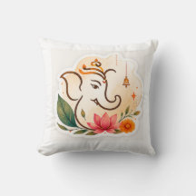 Eleganter Ganesha-Lotus-Diwali