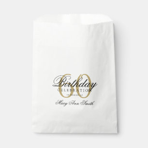 Eleganter Geburtstag danken Ihnen Geschenktütchen