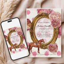 Eleganter Geburtstag eines Hunter-Reiters