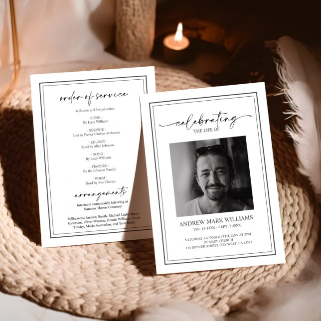 Eleganter Gedenkorb Programm (Von Creator hochgeladen)