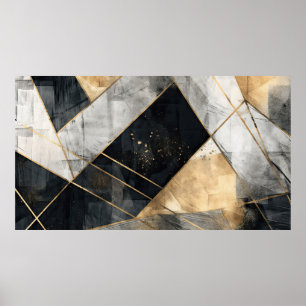 Eleganter gemalter Hintergrund Poster