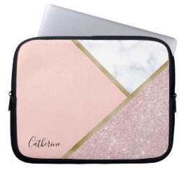 Eleganter geometrischer laptopschutzhülle