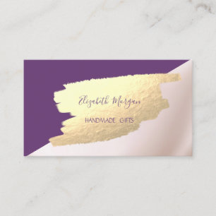 Eleganter, geometrischer Stil, Imitate Goldener Pi Visitenkarte