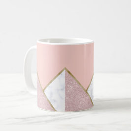 Eleganter geometrischer tasse