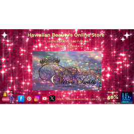 Eleganter Girly Crown Colorful Glitzer QR Code Visitenkarte