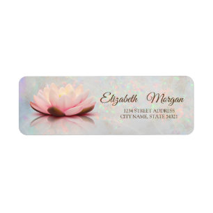 Eleganter glamouröser Lotus Opal Holografisch