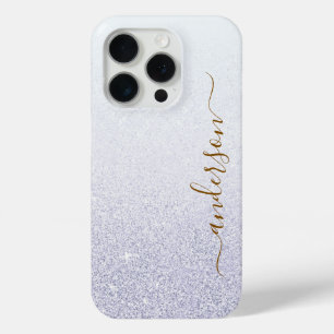 Eleganter glänzender monogrammierter Name Case-Mate iPhone Hülle