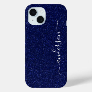 Eleganter glänzender monogrammierter Name Case-Mate iPhone Hülle