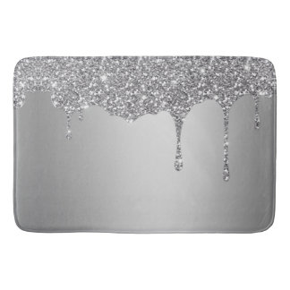 Eleganter Glitzer Badematte