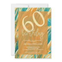 Eleganter Glitzer Goldkalligrafie Geburtstag