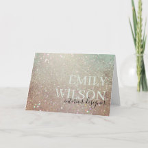 Eleganter Glitzer Green Pink Aqua Shiny Shimmer