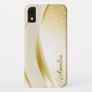 Eleganter Glitzer mit Monogramm Name Case-Mate iPhone Hülle