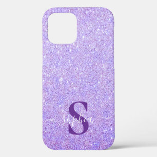 Eleganter Glitzer mit Monogramm Name Case-Mate iPhone Hülle