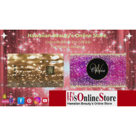 Eleganter Glitzer QR-Code für klassische schimmern Visitenkarte