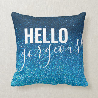 Eleganter Glitzer Sparkle Chic Kissen