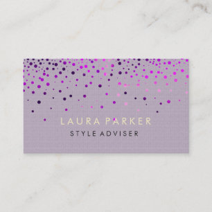 Eleganter Glitzer-subtiler SahneImitat-Hintergrund Visitenkarte