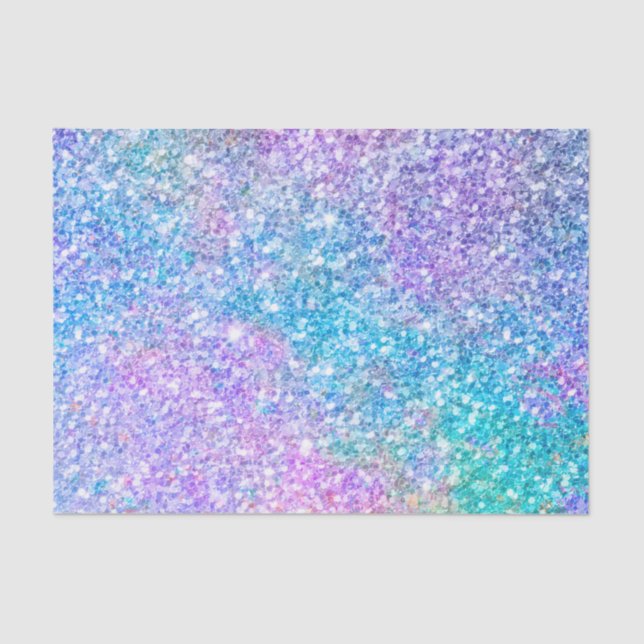Eleganter Glitzer Texture Print Seidenpapier (Vorderseite)
