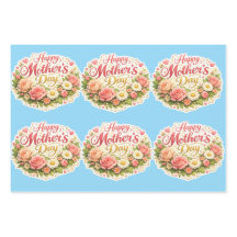 Eleganter glücklicher Muttertags-Blumenkranz