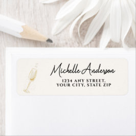 Eleganter Gold Brunch & Bubbly Brautparty