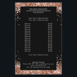Eleganter Gold Kupfer auf beiden Seiten Flyer<br><div class="desc">Ein elegantes und raffiniertes Design mit einem digitalen Bild aus silberfarbenem Glas. Hinweis: Der Produktionsprozess verwendet keinen echten Film,  nur die Farbe wird gründlich gedruckt. Fügen Sie Ihre Daten,  Logos,  Firmendetails und Bilder in Minuten hinzu.</div>
