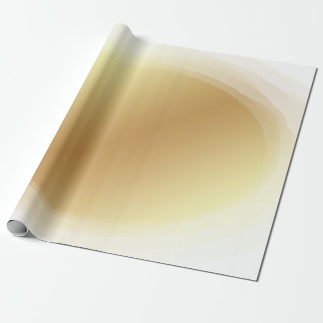 Eleganter Gold-Look Licht und Schatten-Glamour Geschenkpapier (Ungerollt)