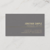 Eleganter Gold Minimalistischer Schlicht Trendy Lu