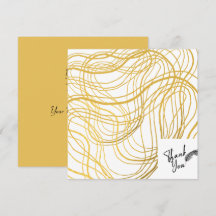 Eleganter Gold Weißer und Schwarzer Text