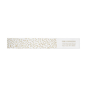 Eleganter GoldConfetti