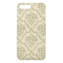 Eleganter Golddamast seltenes iPhone7 plus Fall