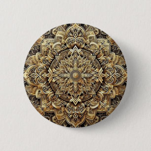 Eleganter Golden Button