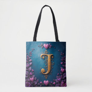 Eleganter Goldener Buchstabe J Inspiriert durch Li