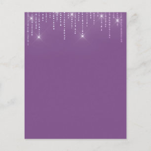 Eleganter goldener Flyer