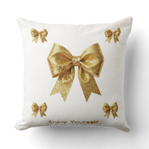 Eleganter goldener Glitter-Ornament