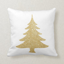 Eleganter goldener Glitzer Weihnachtsbaum Schwarz-