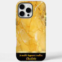 Eleganter goldener Marmor mit aufwändigen Venenmus