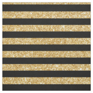 Eleganter GoldGlitzer und schwarzes Stoff