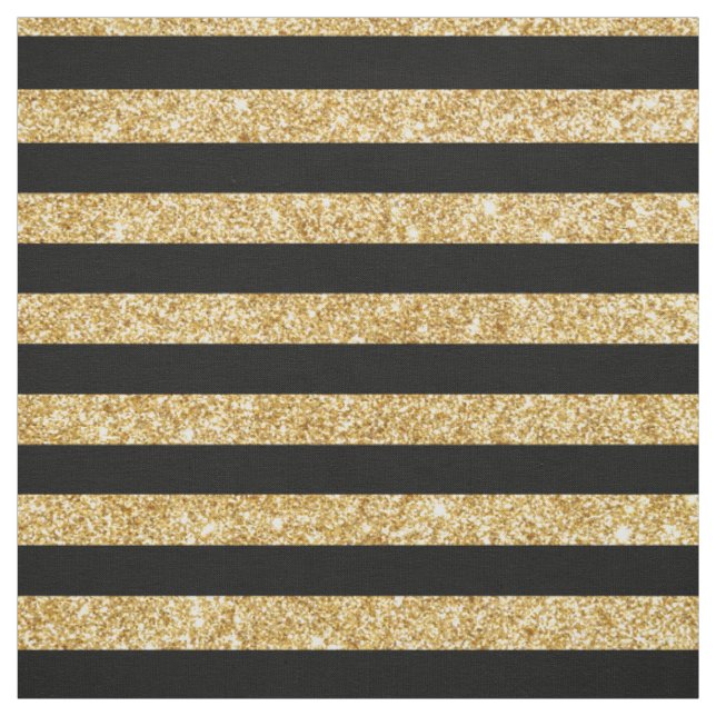 Eleganter GoldGlitzer und schwarzes Stoff (Muster)